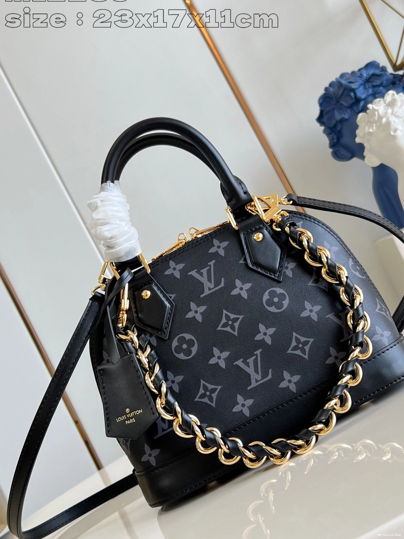 Aaa replica ru BB-23.5*17.5*11.5cm VUITTON ALMA LOUIS 0803